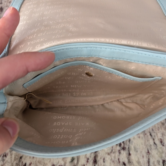 Kate Spade Light Blue Crossbody Bag - Picture 5 of 7